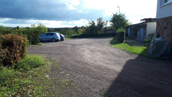 Parkplatz direkt am Haus am Fuchsberg